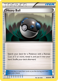 Heavy Ball, Next Destinies #88, Pokémon TCG card