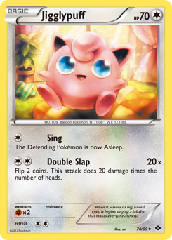 Jigglypuff, Next Destinies #78, Pokémon TCG card