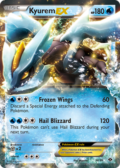 Kyurem-EX, Next Destinies #38, Pokémon TCG card
