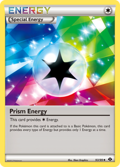 Prism Energy, Next Destinies #93, Pokémon TCG card