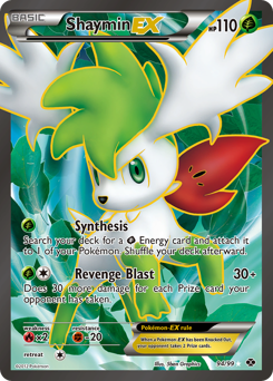 Shaymin-EX, Next Destinies #94, Pokémon TCG card