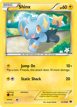 Shinx, Next Destinies #42, Pokémon TCG card