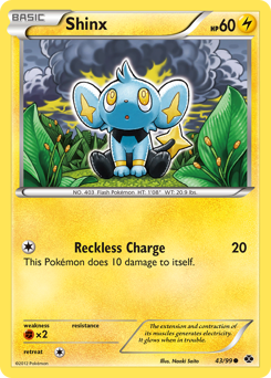 Shinx, Next Destinies #43, Pokémon TCG card
