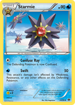 Starmie, Next Destinies #24, Pokémon TCG card