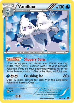 Vanilluxe, Next Destinies #33, Pokémon TCG card