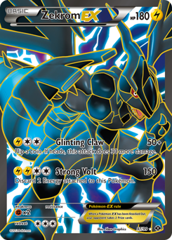Zekrom-EX, Next Destinies #97, Pokémon TCG card
