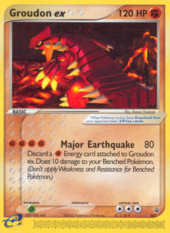 Groudon ex, Nintendo Black Star Promos #2, Pokémon TCG card
