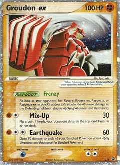 Groudon ex, Nintendo Black Star Promos #38, Pokémon TCG card