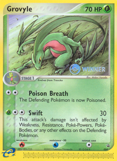 Grovyle, Nintendo Black Star Promos #4, Pokémon TCG card