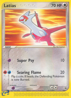 Latias, Nintendo Black Star Promos #14, Pokémon TCG card