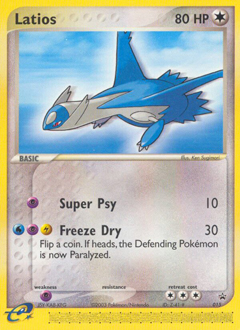Latios, Nintendo Black Star Promos #15, Pokémon TCG card