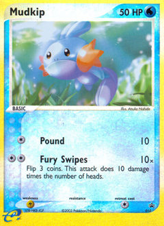 Mudkip, Nintendo Black Star Promos #10, Pokémon TCG card