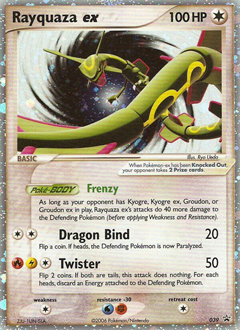 Rayquaza ex, Nintendo Black Star Promos #39, Pokémon TCG card