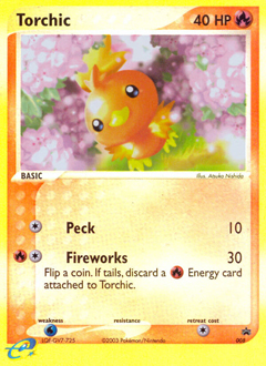 Torchic, Nintendo Black Star Promos #8, Pokémon TCG card