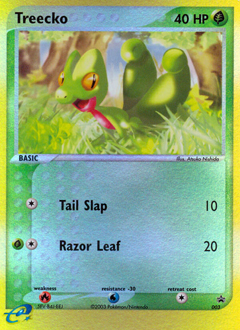 Treecko, Nintendo Black Star Promos #3, Pokémon TCG card