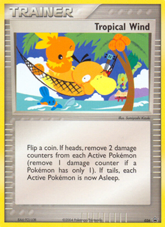 Tropical Wind, Nintendo Black Star Promos #26, Pokémon TCG card