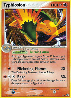Typhlosion, Nintendo Black Star Promos #34, Pokémon TCG card