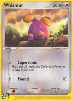 Whismur, Nintendo Black Star Promos #19, Pokémon TCG card
