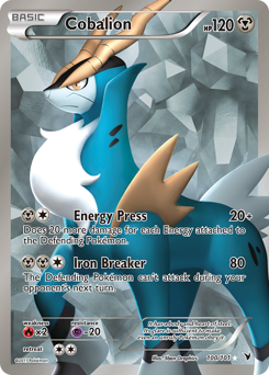 Cobalion, Noble Victories #100, Pokémon TCG card