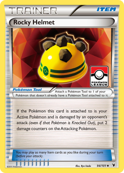 Rocky Helmet, Noble Victories #94, Pokémon TCG card