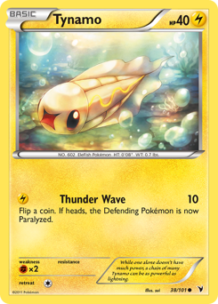 Tynamo, Noble Victories #38, Pokémon TCG card