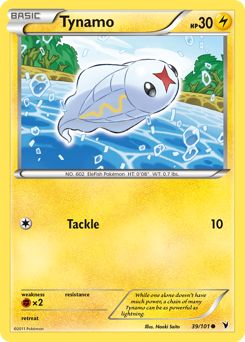Tynamo, Noble Victories #39, Pokémon TCG card