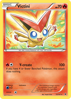 Victini, Noble Victories #15, Pokémon TCG card