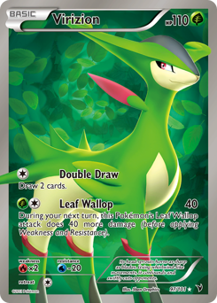 Virizion, Noble Victories #97, Pokémon TCG card