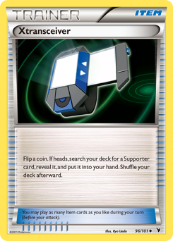 Xtransceiver, Noble Victories #96, Pokémon TCG card