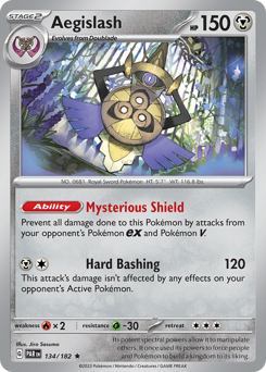 Aegislash, Paradox Rift #134, Pokémon TCG card