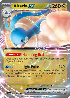 Altaria ex, Paradox Rift #140, Pokémon TCG card
