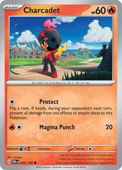 Charcadet, Paradox Rift #25, Pokémon TCG card