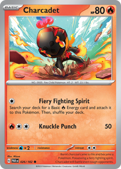 Charcadet, Paradox Rift #26, Pokémon TCG card