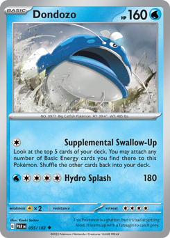 Dondozo, Paradox Rift #55, Pokémon TCG card