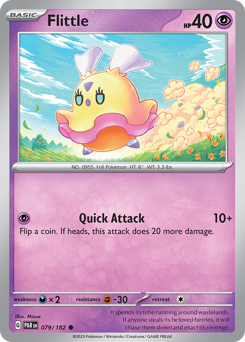 Flittle, Paradox Rift #79, Pokémon TCG card