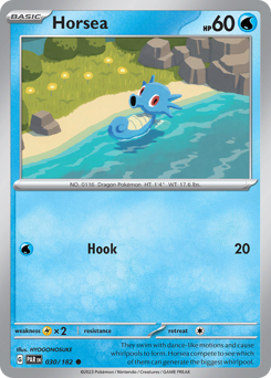Horsea, Paradox Rift #30, Pokémon TCG card