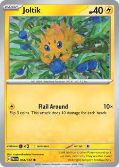 Joltik, Paradox Rift #64, Pokémon TCG card