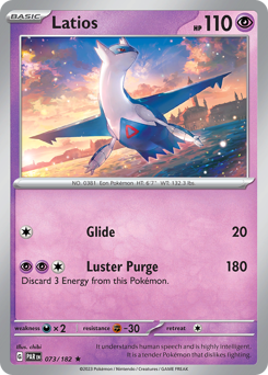 Latios, Paradox Rift #73, Pokémon TCG card