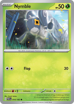 Nymble, Paradox Rift #14, Pokémon TCG card