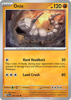 Onix, Paradox Rift #90, Pokémon TCG card