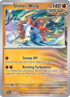 Slither Wing, Paradox Rift #107, Pokémon TCG card