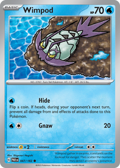 Wimpod, Paradox Rift #47, Pokémon TCG card