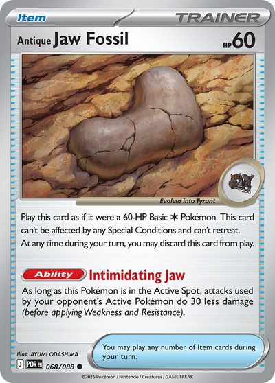 68, perfect-order #68, Pokémon TCG card