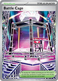 Battle Cage, Phantasmal Flames #116, Pokémon TCG card