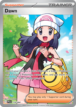 Dawn, Phantasmal Flames #118, Pokémon TCG card