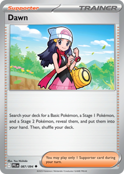 Dawn, Phantasmal Flames #87, Pokémon TCG card