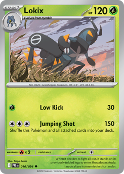 Lokix, Phantasmal Flames #10, Pokémon TCG card