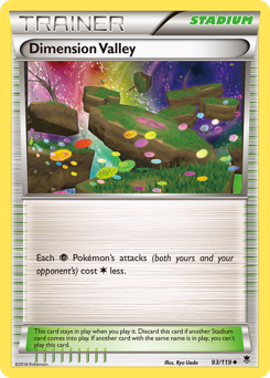 Dimension Valley, Phantom Forces #93, Pokémon TCG card