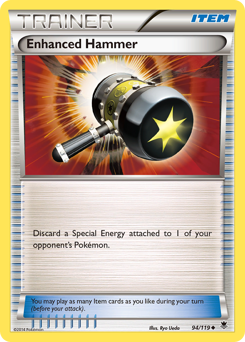 Enhanced Hammer, Phantom Forces #94, Pokémon TCG card