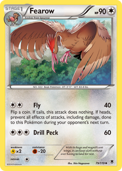Fearow, Phantom Forces #79, Pokémon TCG card
